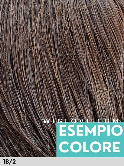 PEPA LACE - attaccatura naturale - Wig Love - Parrucca SinteticaEspresso Mix 1B/2