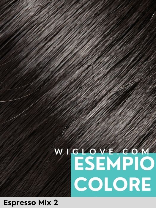 Jon Renau in Espresso Mix 2. Synthetic wig, parrucca sintetica di altissima qualità.