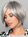 First Mono Lace di Gisela Mayer colore Snow Mix parrucca capelli sintetici parrucca donna liscia per perdita di capelli dovuta ad alopecia o chemioterapia