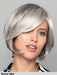 First Mono Lace di Gisela Mayer colore Snow Mix parrucca capelli sintetici parrucca donna liscia per perdita di capelli dovuta ad alopecia o chemioterapia