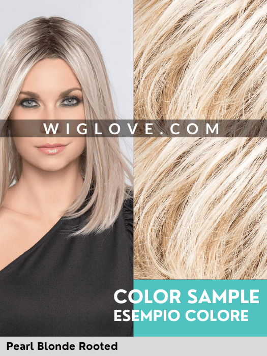 FUN - Frangia Termoresistente Lunghezza 12 - 24 cm - Topper - Wig Love - TopperPearl Blonde Rooted