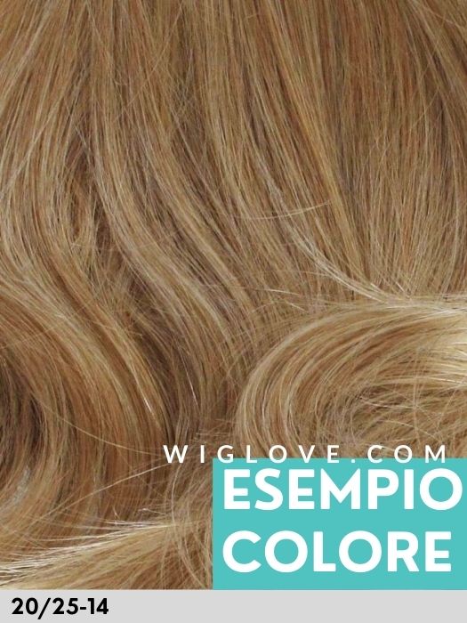 GINGER LACE - S/M/L - monofilamento vortice, attaccatura naturale - Wig Love - Parrucca SinteticaM