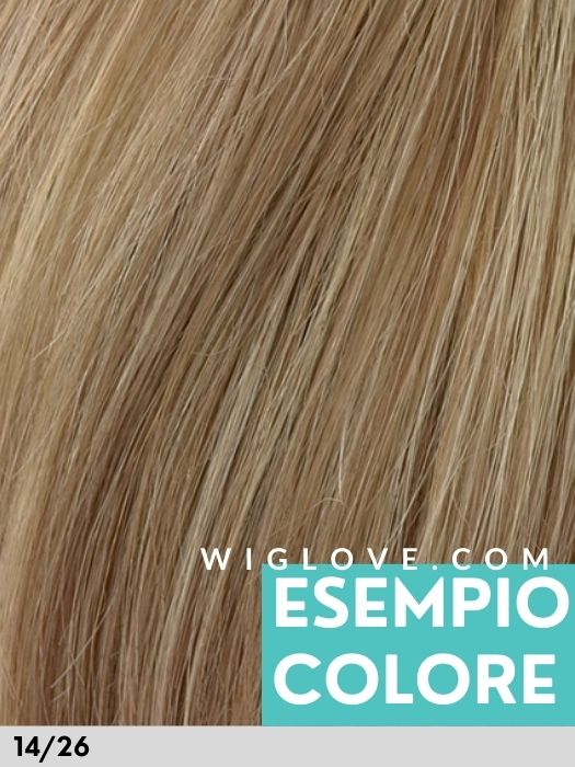 GINGER LACE - S/M/L - monofilamento vortice, attaccatura naturale - Wig Love - Parrucca SinteticaM
