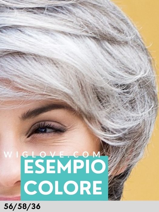 GINGER LACE - S/M/L - monofilamento vortice, attaccatura naturale - Wig Love - Parrucca SinteticaM