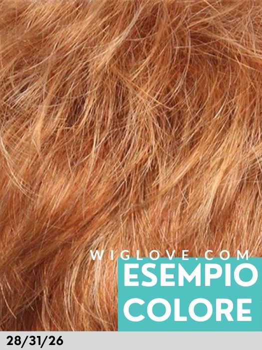 GINGER MONO LACE DELUXE - S/M/L - 100% fatta a mano - Wig Love - Parrucca SinteticaL