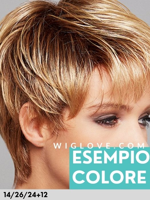 GINGER MONO LACE DELUXE - S/M/L - 100% fatta a mano - Wig Love - Parrucca SinteticaL