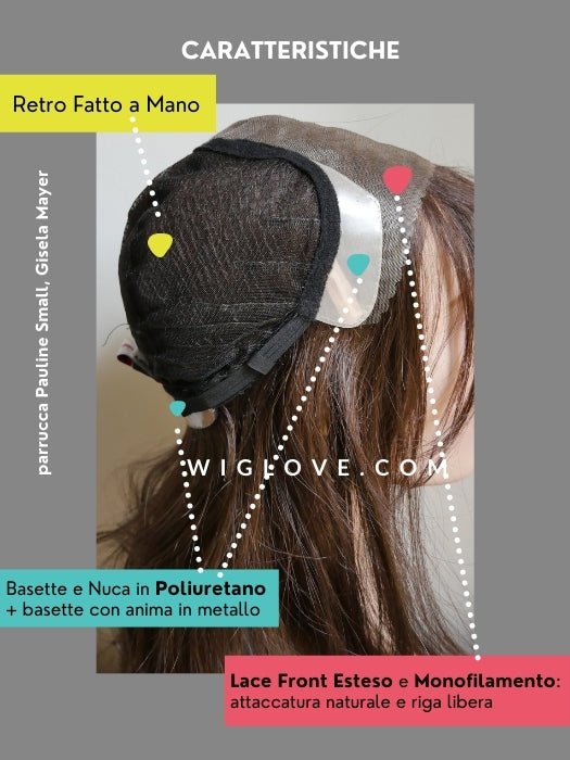 HIGH END TECHNO POWER LACE - 100% fatta a mano - Wig Love - Parrucca Sintetica23/26+12