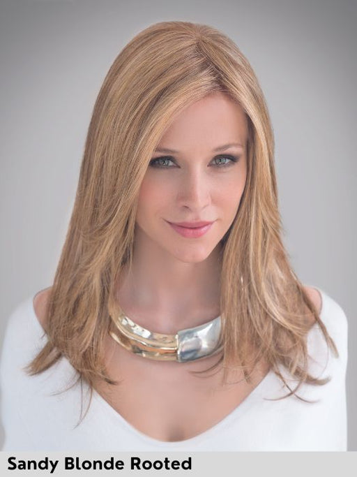 IMAGE Deluxe - capelli misti - 100% fatta a mano - Wig Love - Parrucca Capelli MistiSandy Blonde Rooted