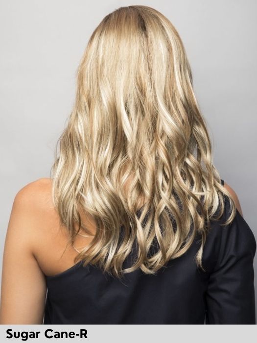 Jaden di Noriko parrucca sintetica lunga colore Sugar Cane R per perdita di capelli dovuta ad alopecia o tumore