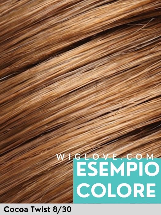 JUDI - 100% fatta a mano - Wig Love - Parrucca SinteticaCocoa Twist HD