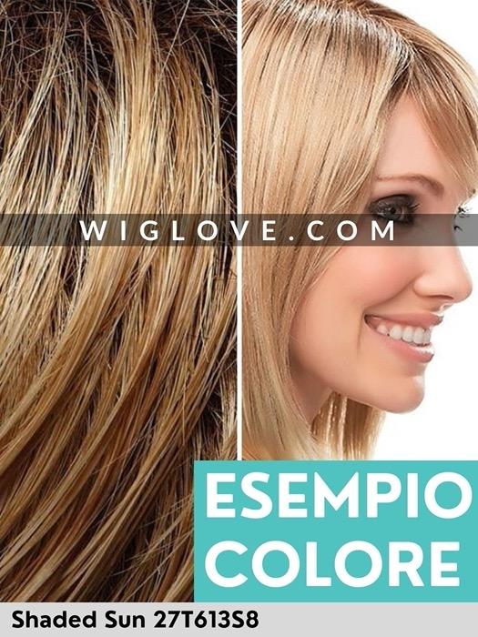 JUDI - 100% fatta a mano - Wig Love - Parrucca SinteticaShaded Sun HD