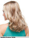 Katherine - Jon Renau nel colore Shaded Praline 12fs8, vista da dietro. è una parrucca medio-lunga e sintetica non resistente al calore