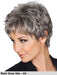 Kessy parrucca sintetica corta di Gisela Mayer colore grigio scuro per donne mature.