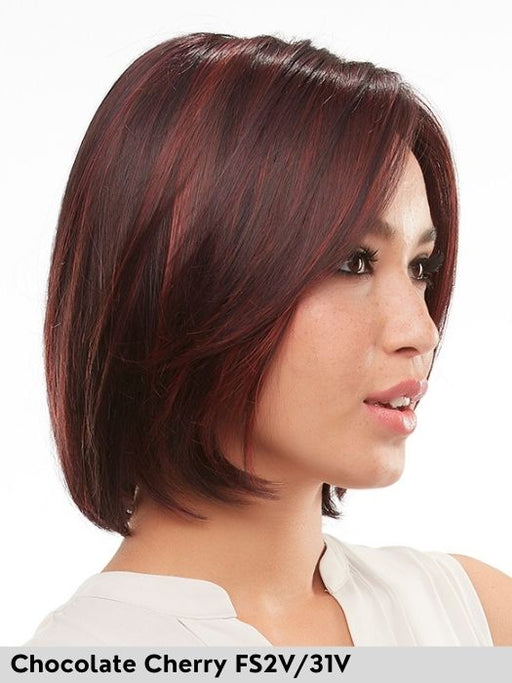 KRISTEN - attaccatura naturale - Wig Love - Parrucca SinteticaChocolate Cherry