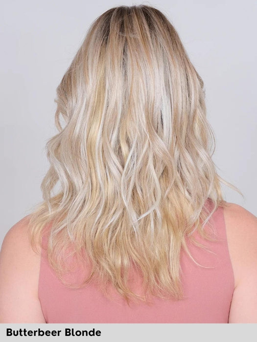 Lace Front Mono Top Peerless 40cm 16" - Wavy Heat-Resistant Topper