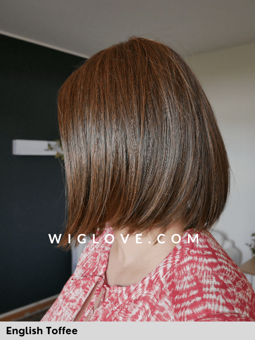 LADY LATTE - riga libera, attaccatura naturale - Wig Love - Parrucca SinteticaMocha with Cream