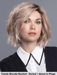 LIA MONO PART - attaccatura naturale, riga sinistra - Wig Love - Parrucca SinteticaCandy Blonde Rooted