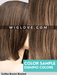 LIA MONO PART - attaccatura naturale, riga sinistra - Wig Love - Parrucca SinteticaCoffee Brown Rooted