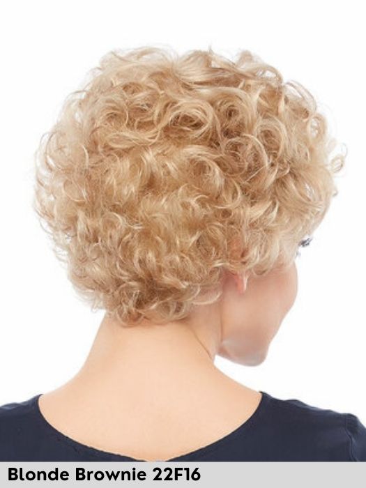 Lily di Jon Renau colore Blonde Brownie parrucca sintetica corta taglia s small vendita parrucche per perdita capelli dovuta ad alopecia o tumore
