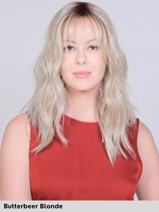 LONDON HIGH TEA - attaccatura naturale, riga centrale - Wig Love - Parrucca SinteticaButterbeer Blonde