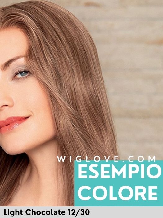 LUXERY LACE B - Capelli Naturali Remy - 100% fatta a mano - Wig Love - Parrucca Capelli VeriCafe Late 10/6/8