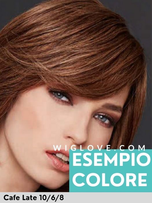 LUXERY LACE C - Capelli Naturali Remy - 100% fatta a mano - Wig Love - Parrucca Capelli VeriCafe Late 10/6/8