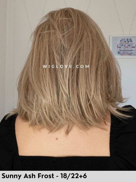 LUXERY LACE C - Capelli Naturali Remy - 100% fatta a mano - Wig Love - Parrucca Capelli VeriSunny Ash Frost 18/22+6