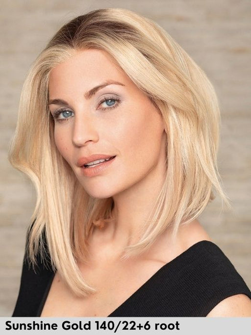 LUXERY LACE C - Capelli Naturali Remy - 100% fatta a mano - Wig Love - Parrucca Capelli VeriSunshine Gold 140/22+6 root