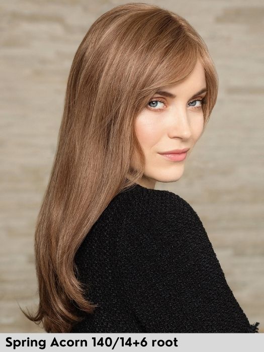 LUXERY LACE E - Capelli Naturali Remy - 100% fatta a mano - Wig Love - Parrucca Capelli VeriSpring Acorn 140/14+6 root