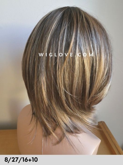 MARY MONO LACE - S/M/L (veste piccolo) - 100% fatta a mano - Wig Love - Parrucca SinteticaM