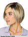 Maisie di Jon Renau colore Shaded Praline parrucca sintetica caschetto liscio per perdita di capelli dovuta ad alopecia o chemio
