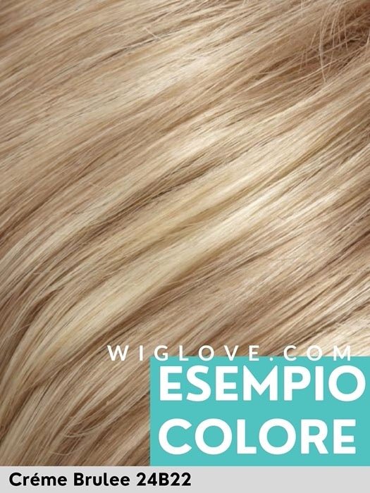 Jon Renau in Créme Brulee 24B22. Synthetic wig, parrucca sintetica di altissima qualità.