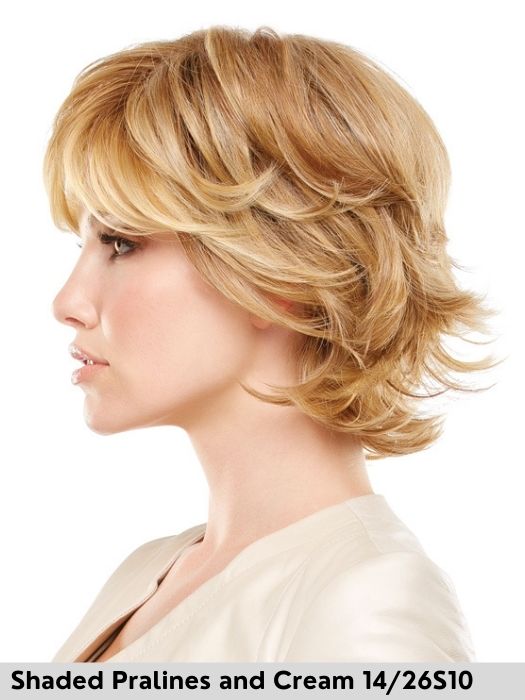 NAOMI - riga libera, attaccatura naturale - Wig Love - Parrucca SinteticaShaded Pralines and Cream HD