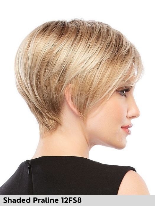 Natalie di Jon Renau parrucca sintetica corta taglio asimmetrico, moderno e giovane