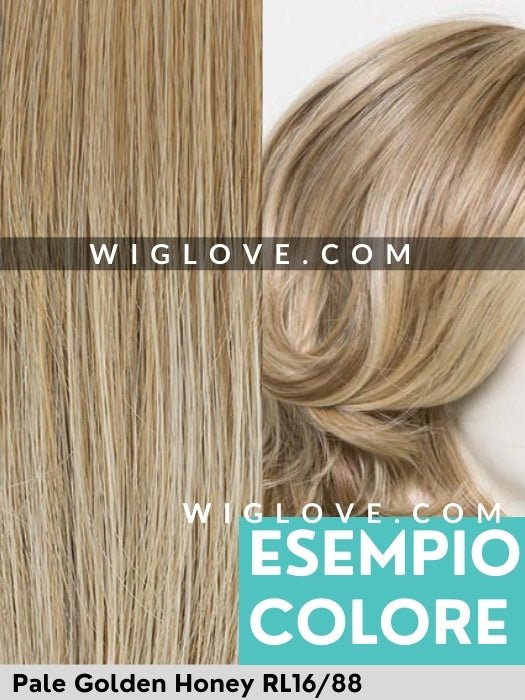 NATURE DELUXE LONG - 100% fatta a mano - Wig Love - Parrucca SinteticaRL16/88