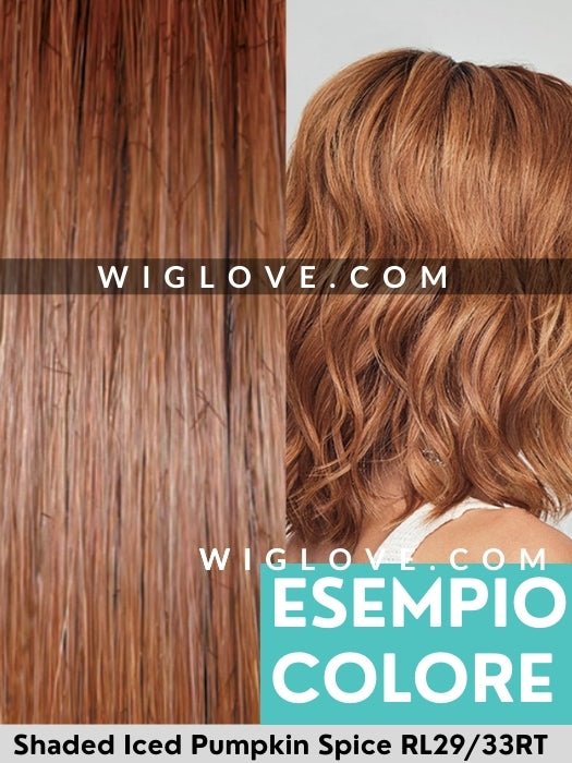 NATURE DELUXE LONG - 100% fatta a mano - Wig Love - Parrucca SinteticaRL19/23RT