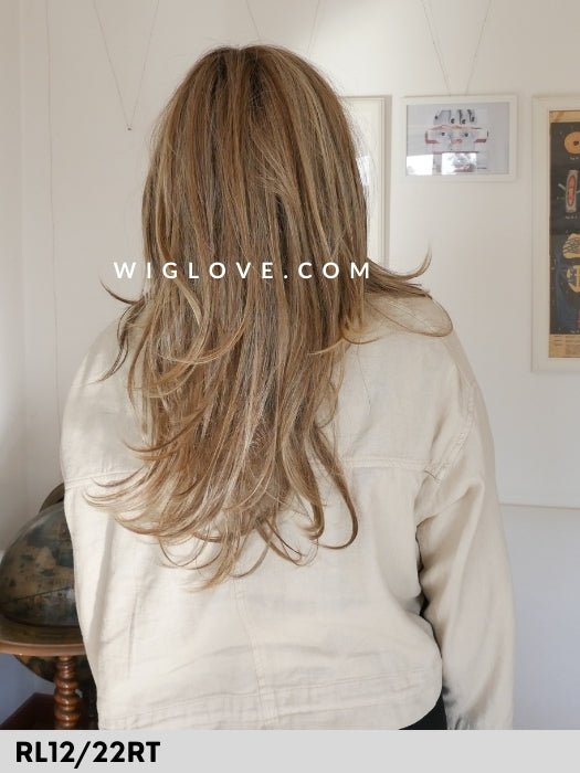 NATURE LONG MONO LACE - riga libera, attaccatura naturale - Wig Love - Parrucca SinteticaRL12/22RT