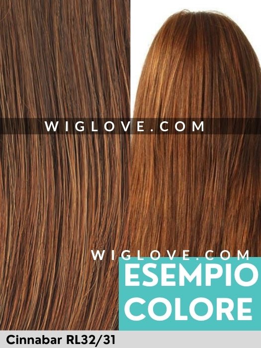 NATURE STATEMENT DELUXE - 100% fatta a mano - Wig Love - Parrucca SinteticaRL32/31