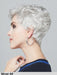 New Sophia Mono di Gisela Mayer parrucca sintetica corta monofilamento colore Silver 60 vendita parrucche per perdita di capelli dovuta ad alopecia o tumore