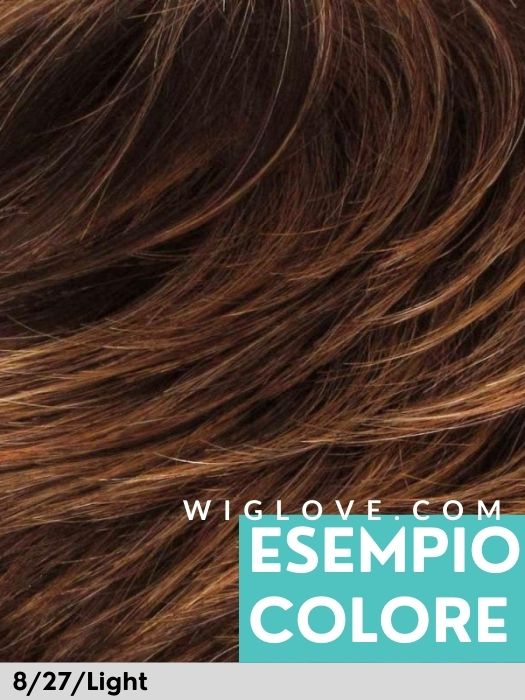 NINA MONO DELUXE LARGE - Taglia L - 100% fatta a mano, antiscivolo - Wig Love - Parrucca SinteticaL