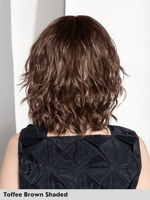 PERLA - fatta a macchina, monofilamento vortice - Wig Love - Parrucca SinteticaToffee Brown Shaded