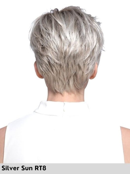 PETITE EASTON - S - attaccatura naturale, riga libera - Wig Love - Parrucca SinteticaSilver Sun RT8