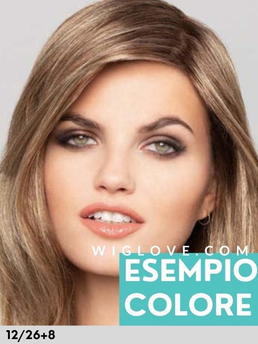 POWER MONO LACE DELUXE - 100% fatta a mano, lace front esteso - Wig Love - Parrucca Sintetica12/26+8