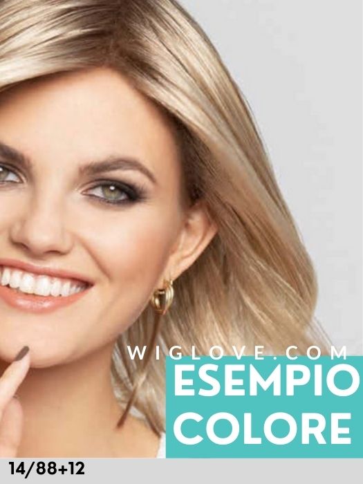 POWER MONO LACE DELUXE - 100% fatta a mano, lace front esteso - Wig Love - Parrucca Sintetica14/88+12