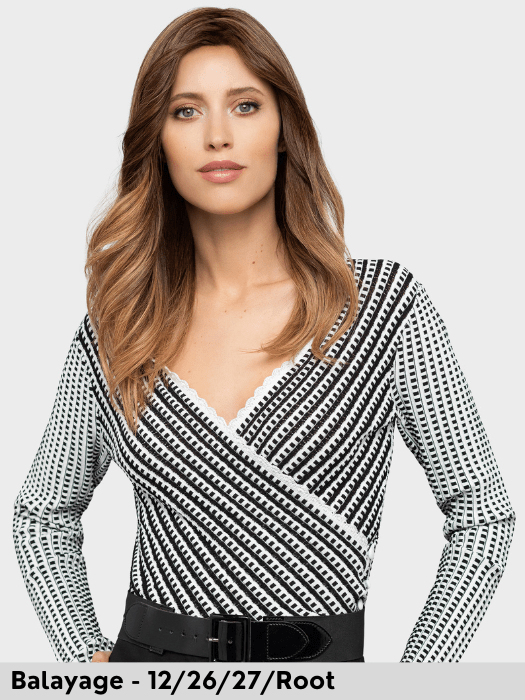 PRIME LONG DELUXE - Capelli Naturali 100% fatta a mano - Wig Love - Parrucca Capelli Veri12/26/27 Root