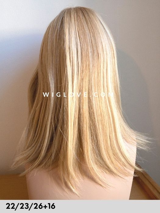 PRIME LONG LACE - Capelli Naturali Remy - Wig Love - Parrucca Capelli VeriSwedish Blond Root 22/23/26+16