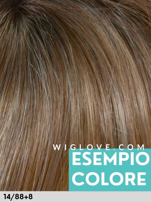 PRIME PAGE LACE HH - S/L - Capelli Naturali Remy - 100% fatta a mano - Wig Love - Parrucca Capelli VeriL