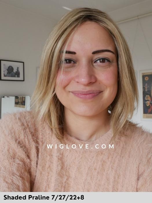 PRIME PAGE LACE HH - S/L - Capelli Naturali Remy - 100% fatta a mano - Wig Love - Parrucca Capelli VeriS