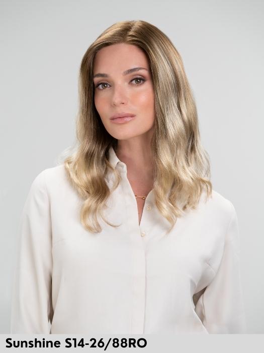 Rachel Lite Sunshine S14-26/88RO Jon Renau Synthetic wig, parrucca sintetica di altissima qualità per alopecia e cure tumorali balayage