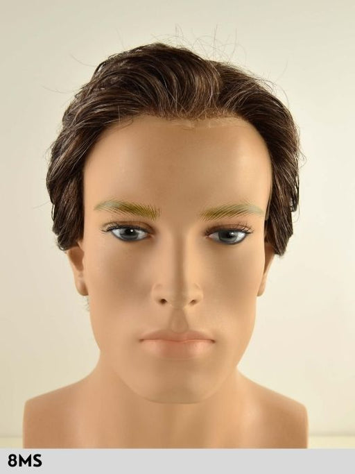 RAFAEL MONO LACE DELUXE - 100% fatta a mano, lace front esteso - Wig Love - Parrucca Sintetica Uomo8MS